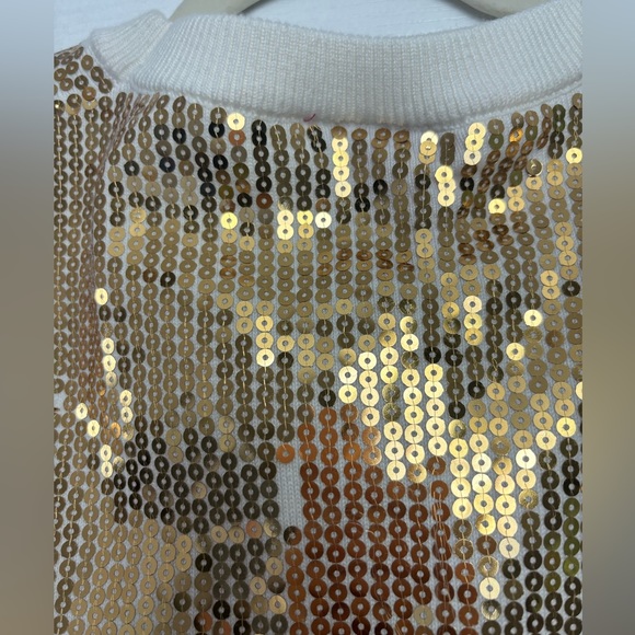 Queen of Sparkles Sequin “Cheers” Sweater - Picture 3 of 3